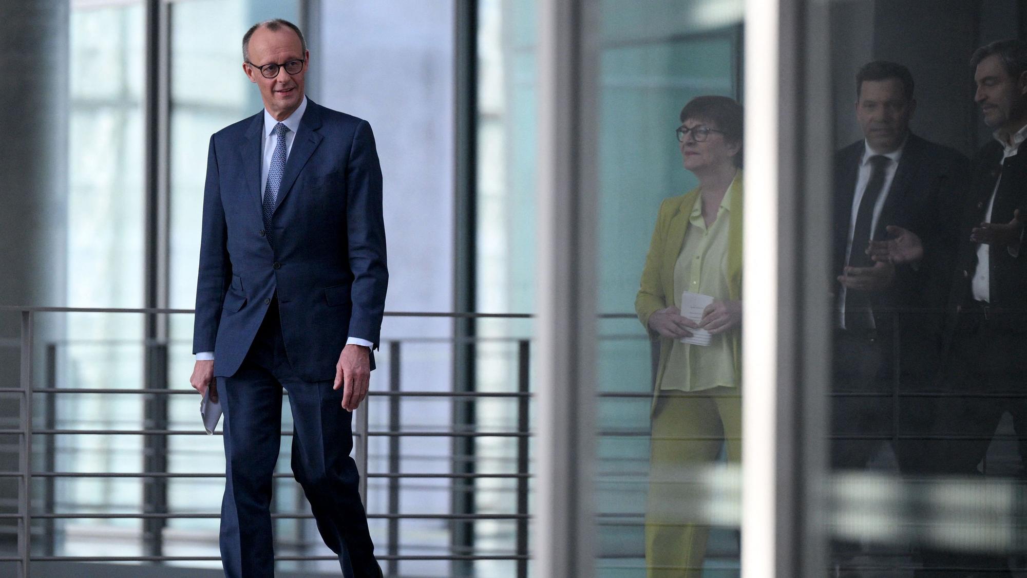 Unions-Kanzlerkandidat Friedrich Merz will bei den Koalitionsverhandlungen stärker auf die Grünen zugehen.