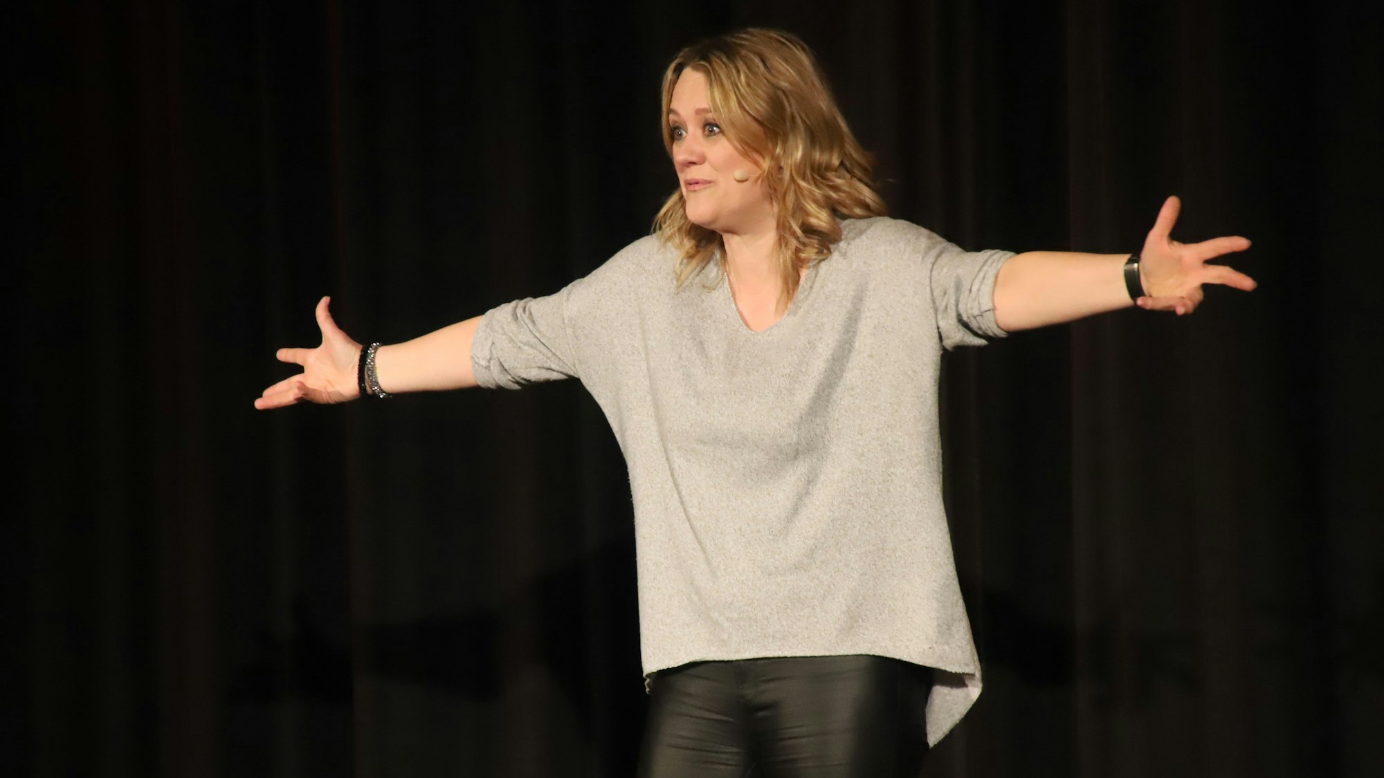 Schauspielerin und Komikerin Lisa Feller wird beim Kulturjedöns auftreten..