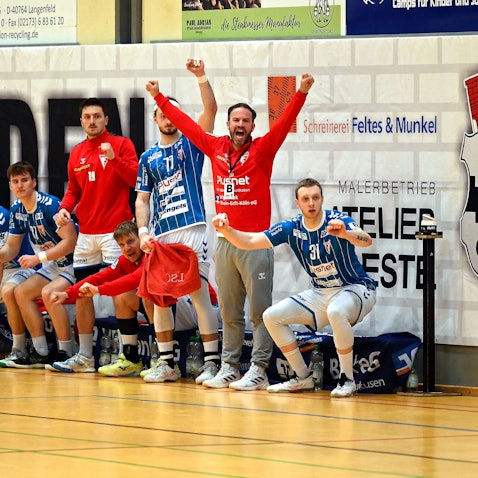 07.02.2025, Handball-TuS Opladen-Longericher SC Köln
TR: Christian Starck (Longerich)
Foto: Uli Herhaus