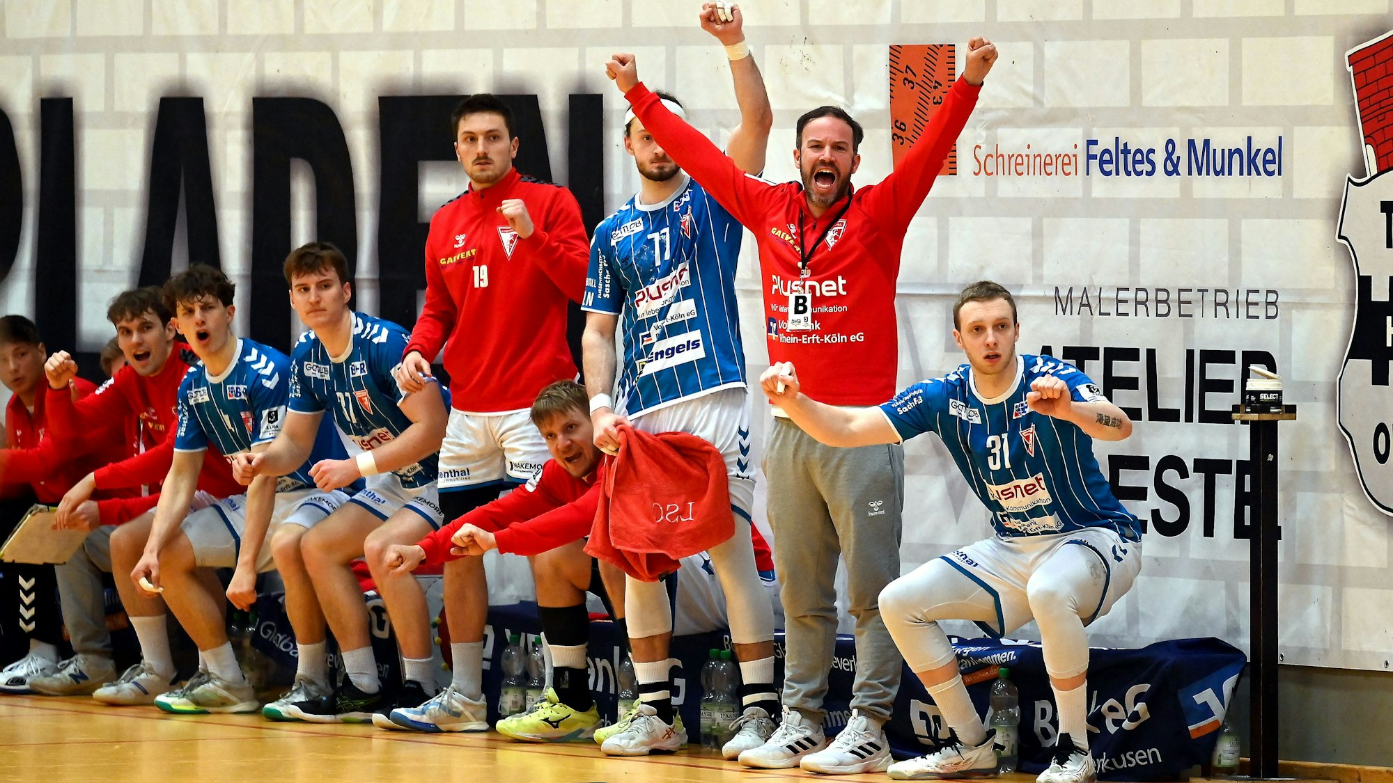 07.02.2025, Handball-TuS Opladen-Longericher SC Köln
TR: Christian Starck (Longerich)
Foto: Uli Herhaus