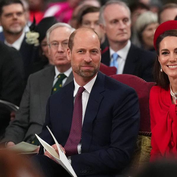 Prinzessin Kate und Prinz William beim jährlichen Gottesdienst zum Commonwealth Day in der Westminster Abbey in London.
