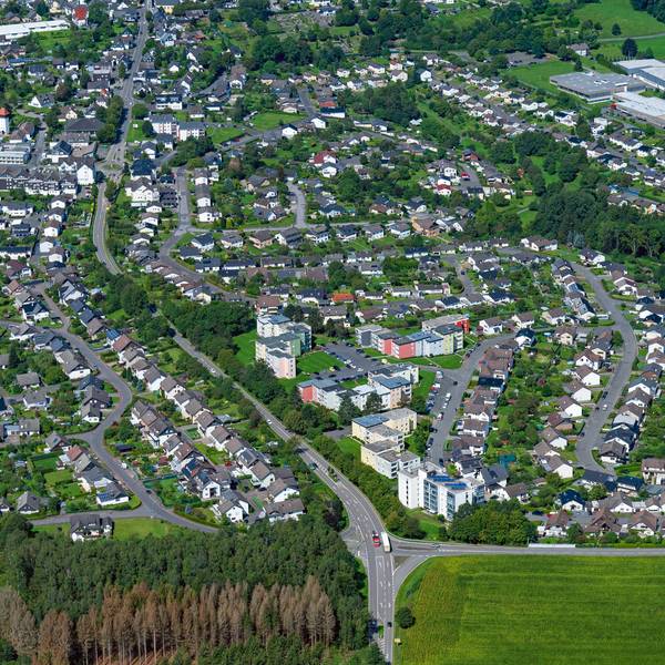 Ein Luftbild.
