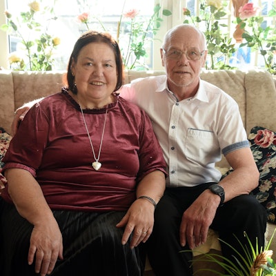Christel und Dietmar Giesselbach aus Nümbrecht feiern ihre goldene Hochzeit.
