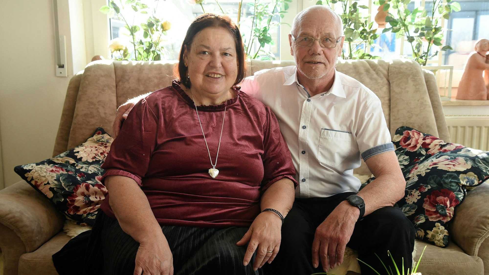 Christel und Dietmar Giesselbach aus Nümbrecht feiern ihre goldene Hochzeit.