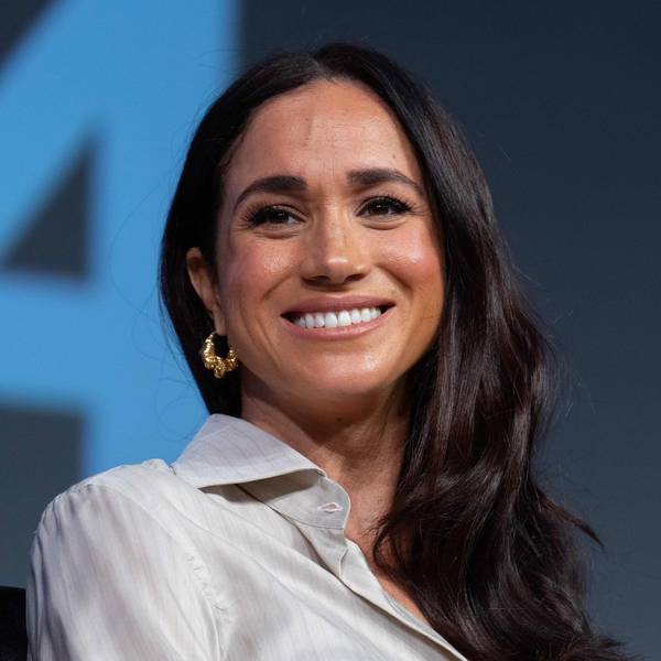 Meghan Markle, jetzt auch Meghan Sussex, bei einer Konferenz im März 2024.