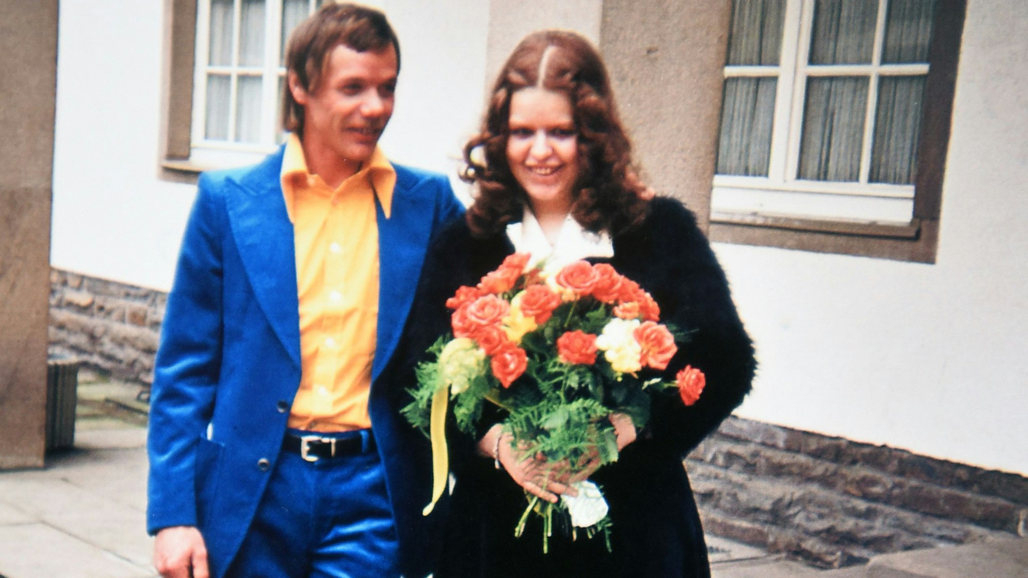 Christel und Dietmar Gießelbach vor 50 Jahren.