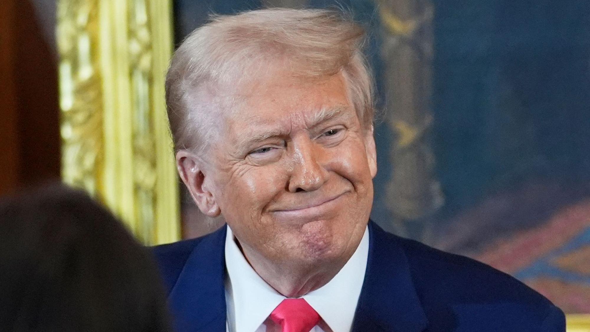 US-Präsident Donald Trump. In vielen Ländern gibt es Boykott-Bewegungen gegen die USA, seit der Republikaner das Amt übernommen hat. (Archivbild)