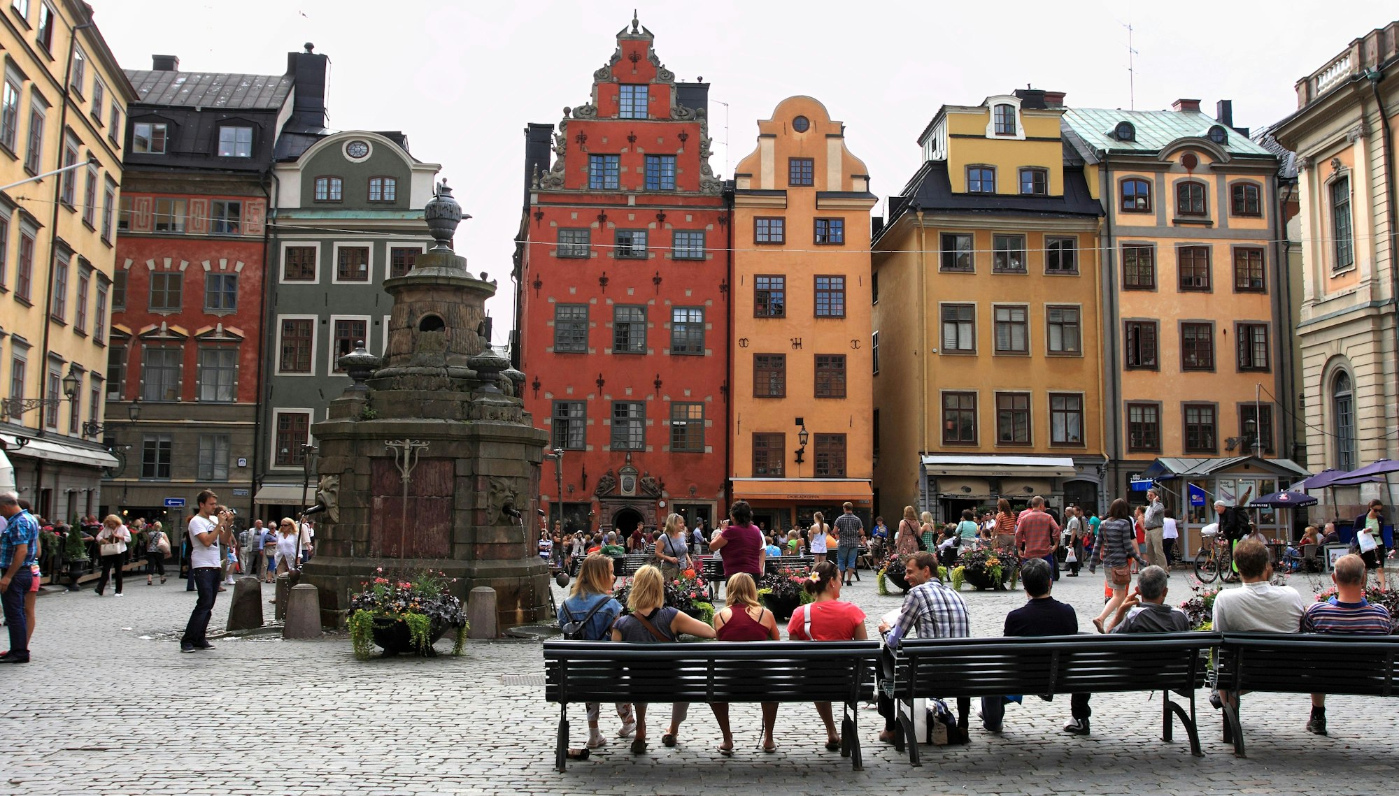 Gamla Stan, die malerische Altstadt von Stockholm.