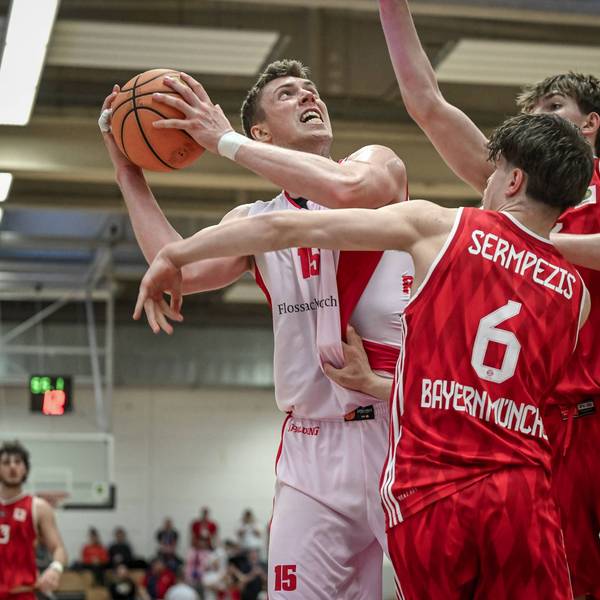 RECORD DATE NOT STATED Barmer 2. Basketball Bundesliga ProB: RheinStars Koeln vs. FC Bayern Basketball II, 15.03.2025 Björn Rohwer RheinStars Köln, 15, Nikolas Sermpezis FC Bayern Basketball II, 6, Barmer 2. Basketball Bundesliga ProB: RheinStars Koeln vs. FC Bayern Basketball II am 15.03.2025 im ASV Koeln in Koeln Nordrhein-Westfalen *** Barmer 2 Basketball Bundesliga ProB RheinStars Cologne vs FC Bayern Basketball II, 15 03 2025 Björn Rohwer RheinStars Cologne, 15 , Nikolas Sermpezis FC Bayern Basketball II, 6 , Barmer 2 Basketball Bundesliga ProB RheinStars Cologne vs FC Bayern Basketball II on 15 03 2025 at ASV Cologne in Cologne North Rhine-Westphalia Copyright: xBEAUTIFULxSPORTS/Mueller-Laschetx