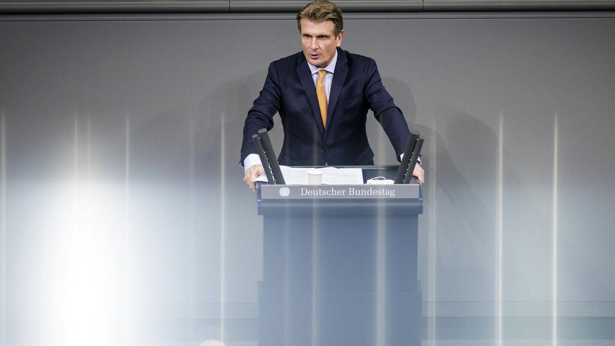 CDU-Politiker Thomas Bareiß bei einer Rede im Bundestag. (Archivbild)