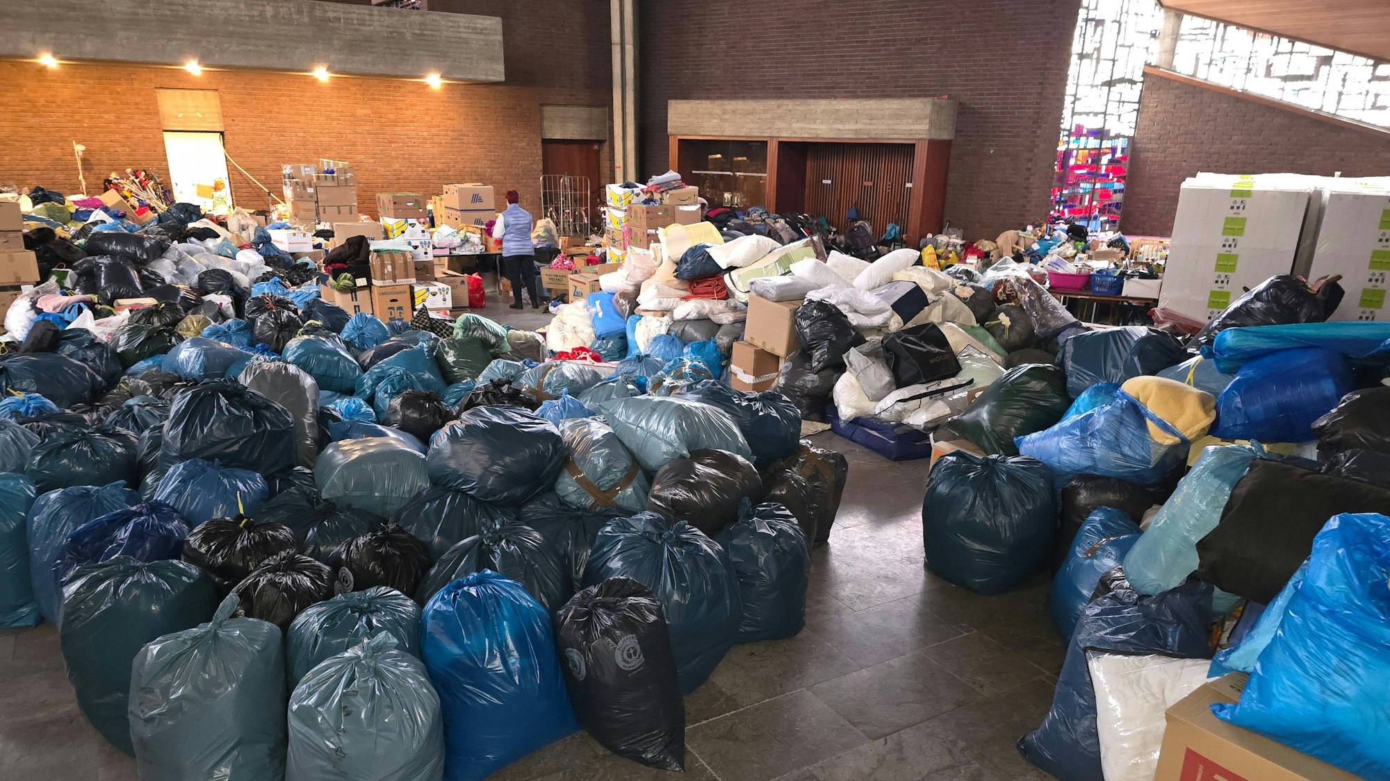 Samstagmittag war die Kirche voll.