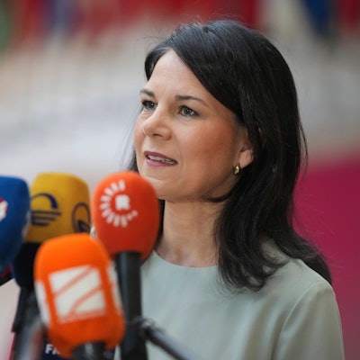Die deutsche Außenministerin Annalena Baerbock (Bündnis 90/Grüne) bewirbt sich auf den Vorsitz der UN-Generalversammlung 2025/26 bewerben. (Archivbild)