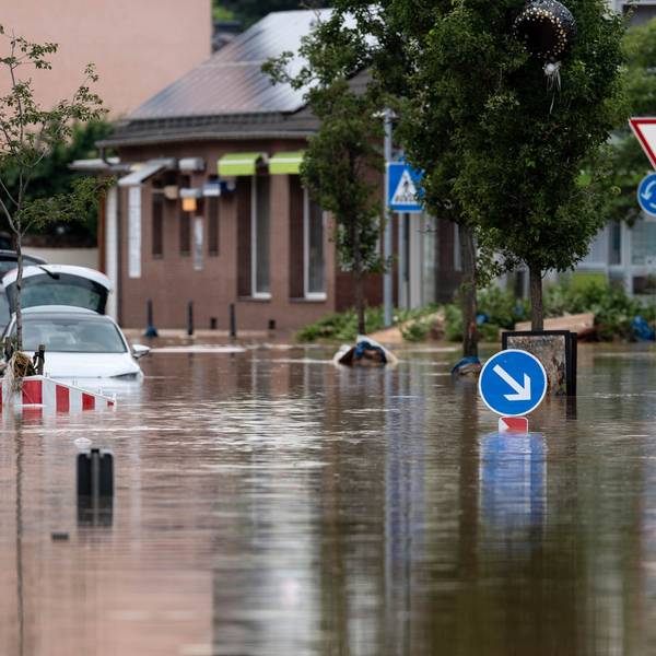 Hochwasser 2021 in Swisttal-Heimerzheim.