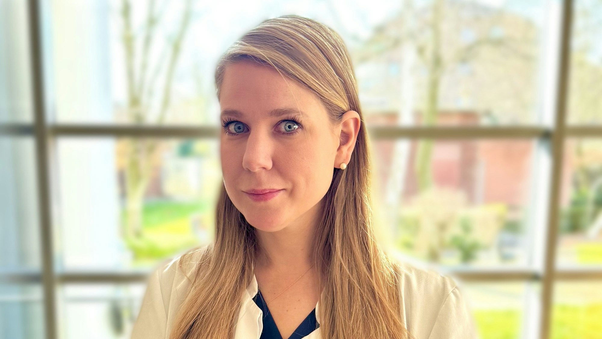 Zu sehen ist Dr. Kerstin Gretschko, die Leiterin der Zentralen Notaufnahme am Bergheimer Maria-Hilf-Krankenhaus wird.