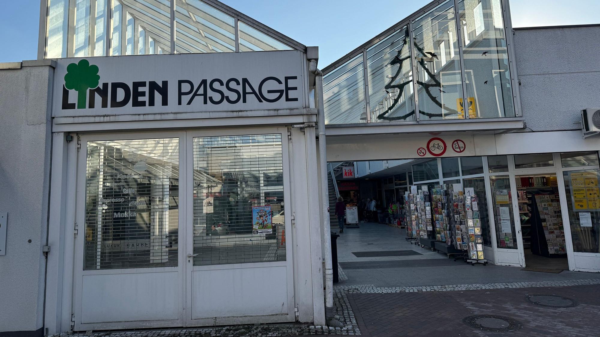 Die Lindenpassage in Burscheid
