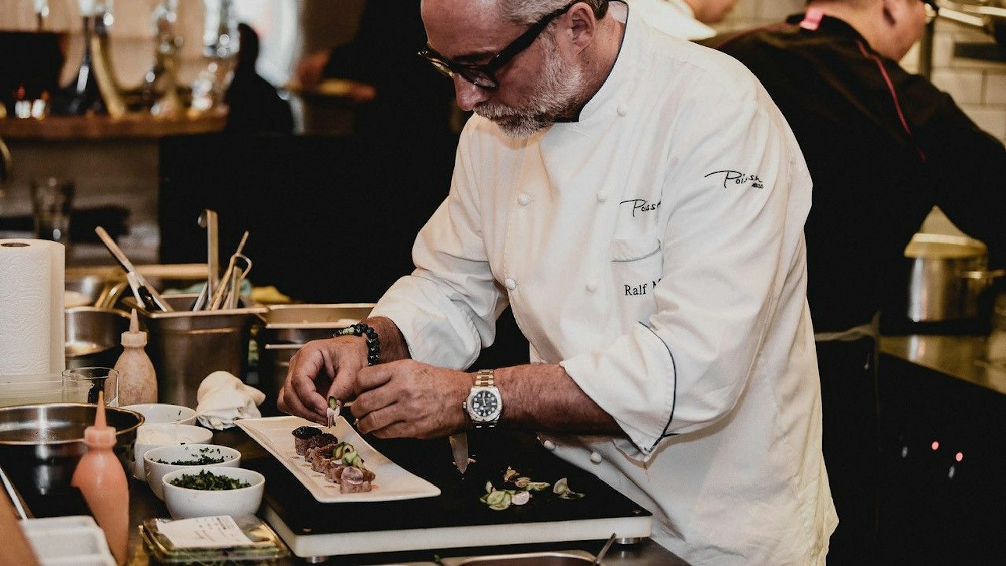 Im Restaurant „Poisson“