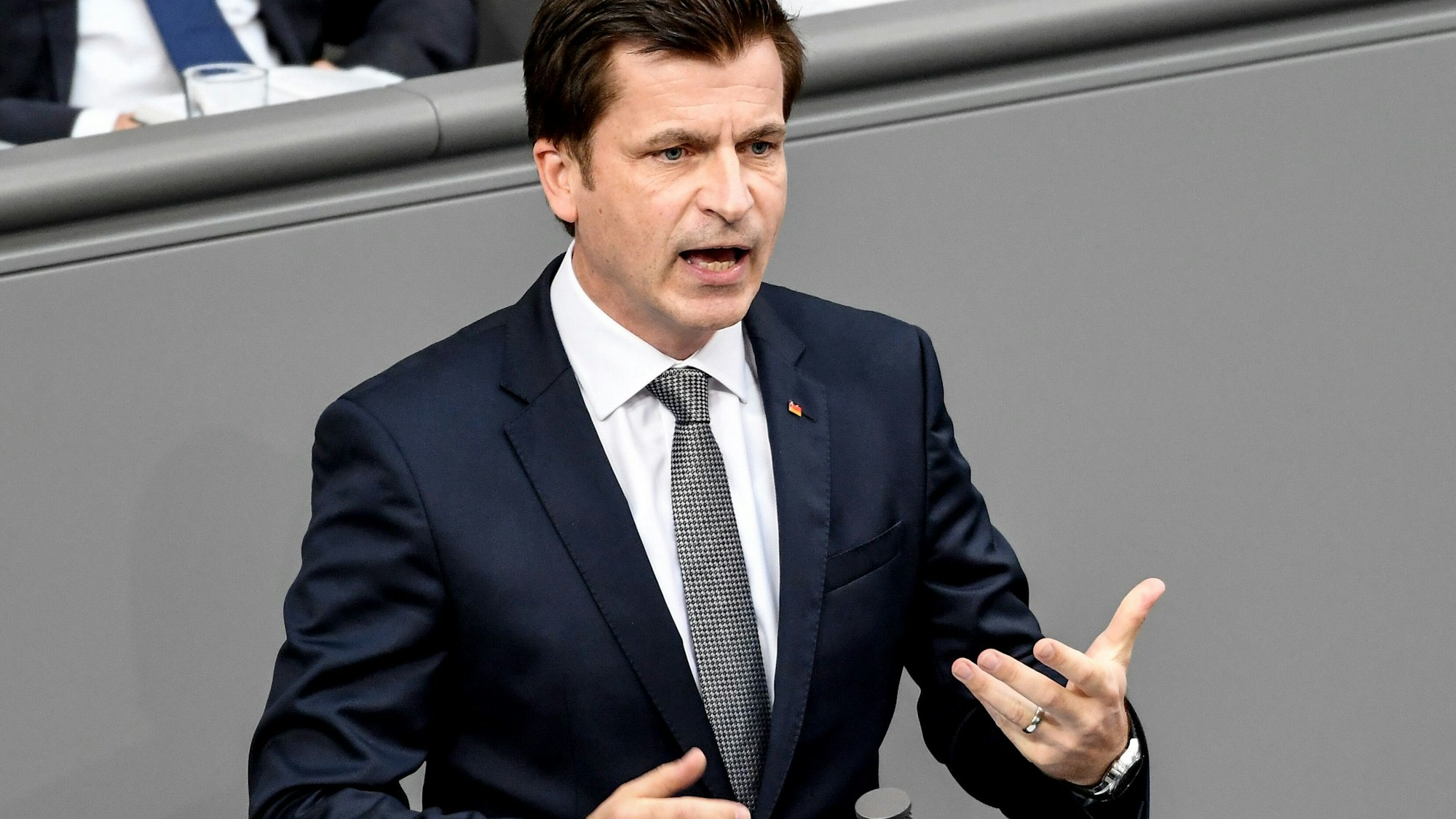 Andre Berghegger, ehemals CDU-Bundestagsabgeordneter, ist heute Hauptgeschäftsführer des Deutschen Städte- und Gemeindebundes. (zu dpa: «Verband nach Angriffen in Sorge um Kommunalpolitiker») +++ dpa-Bildfunk +++