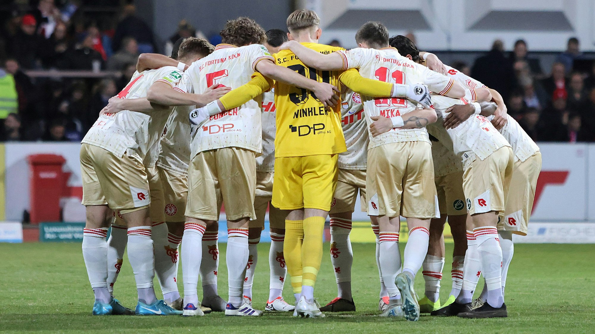 Fortuna Kölns Mannschaft zeigt positive Entwicklungen