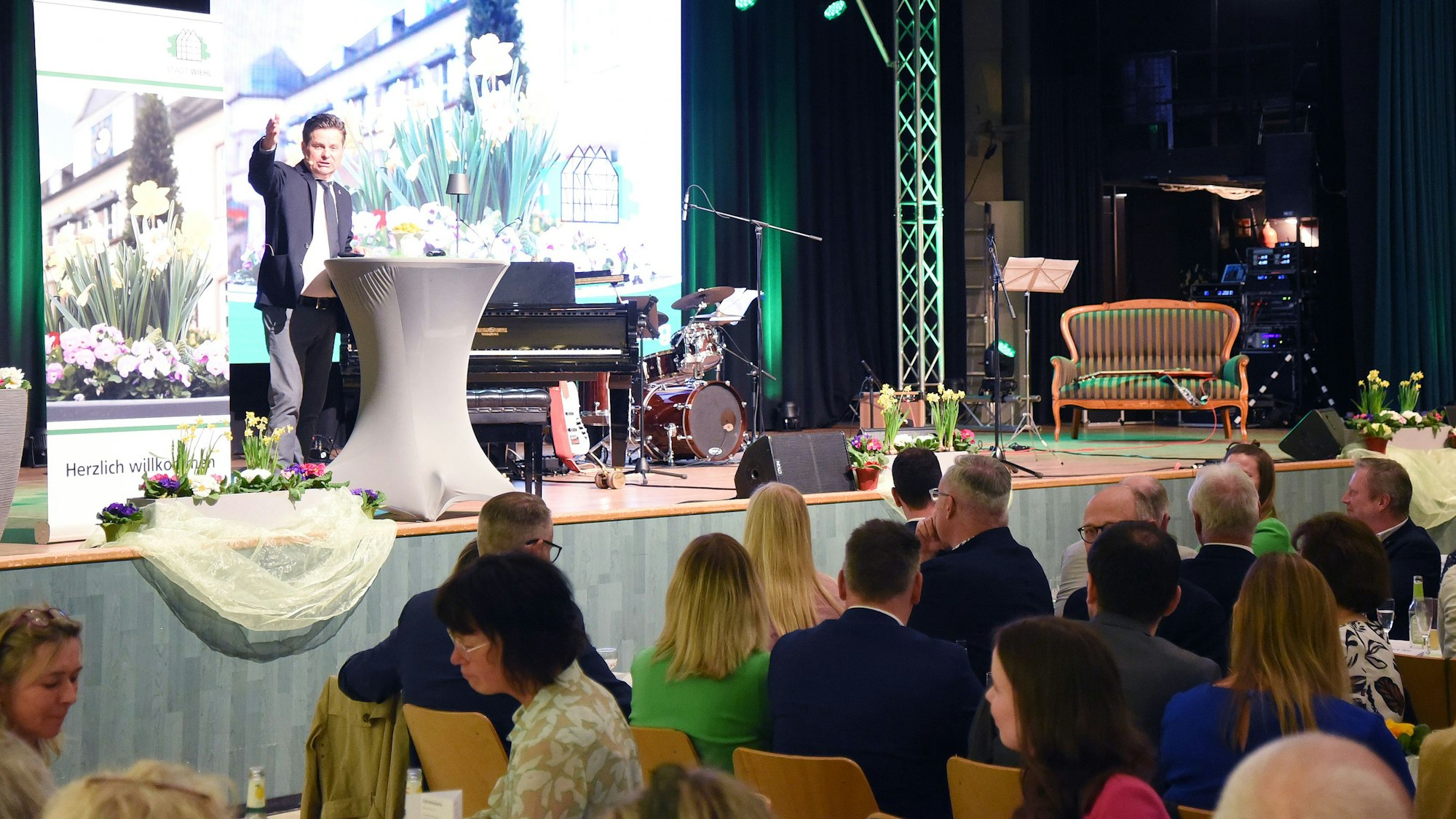 Bürgermeister Ulrich Stücker zog nicht nur eine Bilanz der letzten Jahre, sondern blickte auch nach vorn.