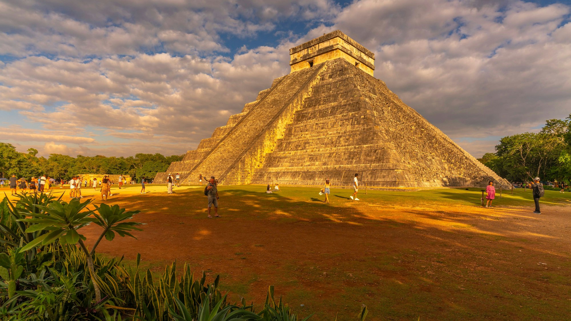 Die Ruinenstätte Chichén Itzá in Mexiko zieht jedes Jahr Millionen von Touristen an.
