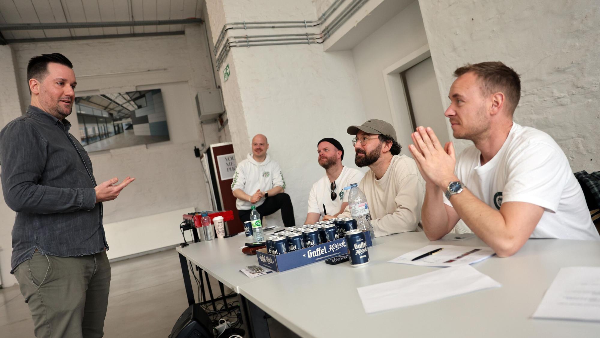 Rundschau-Mitarbeiter Johannes Spätling nahm am Casting teil.