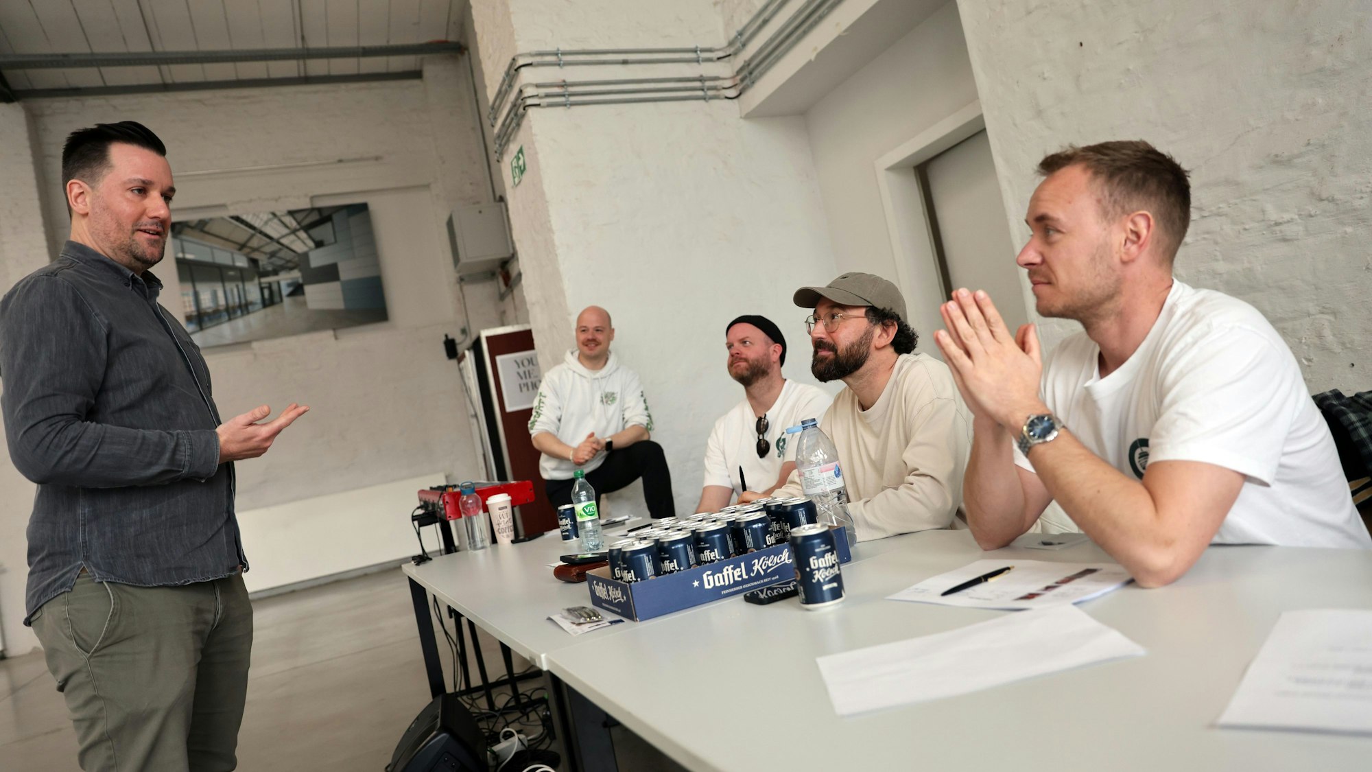 Rundschau-Mitarbeiter Johannes Spätling nahm am Casting teil.