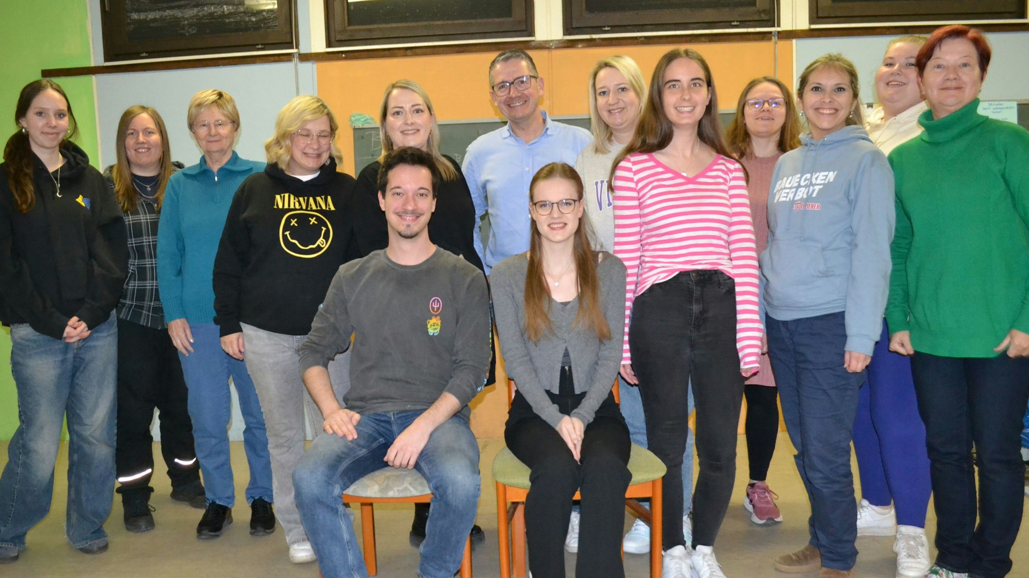 Bei der Inszenierung des Stückes „Sissi – Die wilde Kaiserin“ tritt der Theaterverein Rheidt mit großer Besetzung an.