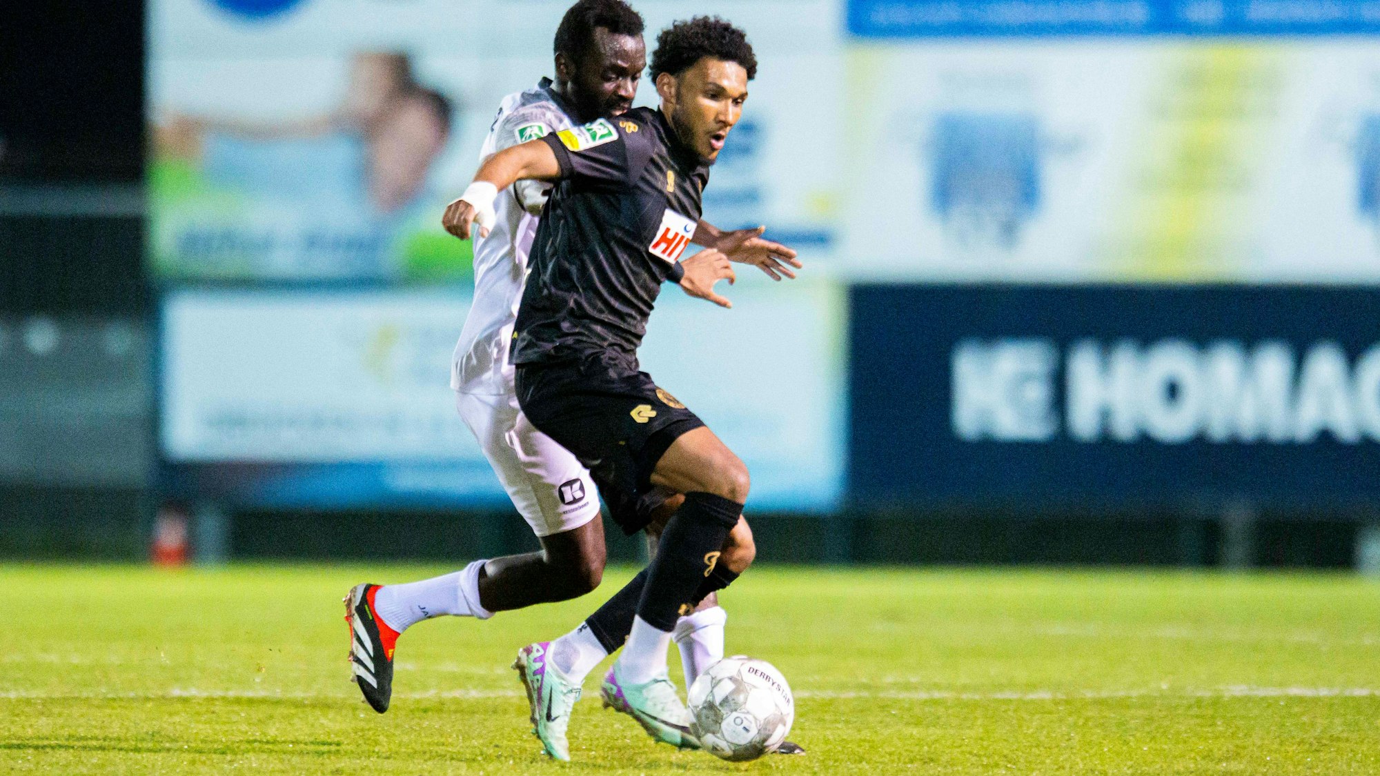 Fortuna Kölns Angreifer Kingsley Sarpei zeigt eine gute Entwicklung