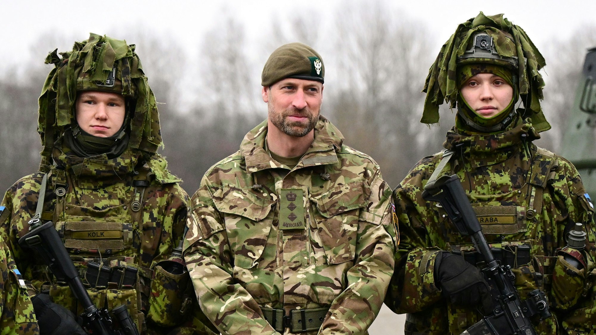 Prinz William (m), Prince of Wales, beim Besuch in Estland.