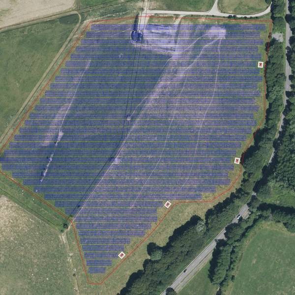 9,5 Hektar groß wird die erste Freiflächen-Photovoltaikanlage der Bürgerenergiegenossenschaft Rhein-Sieg.