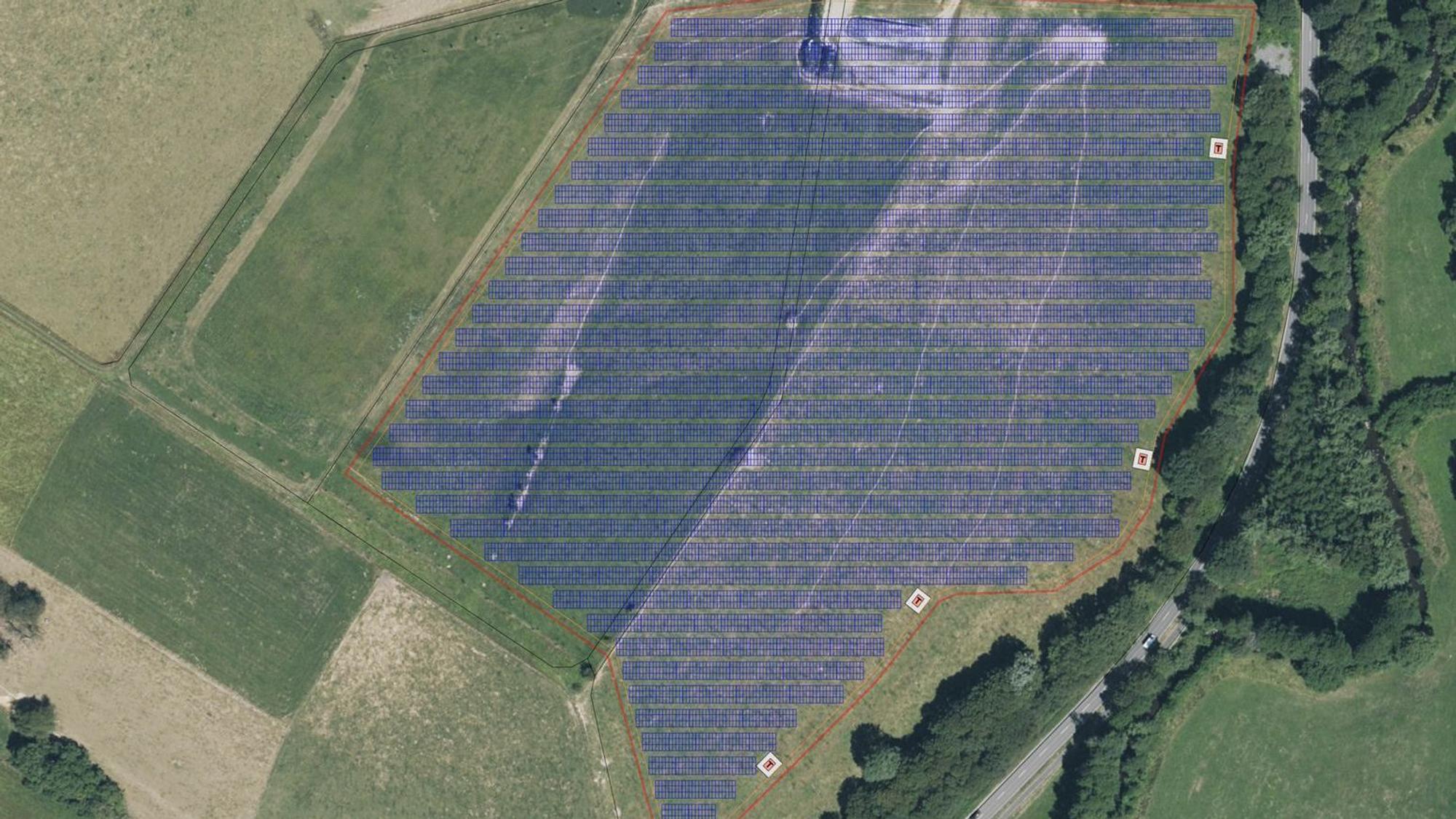 9,5 Hektar groß wird die erste Freiflächen-Photovoltaikanlage der Bürgerenergiegenossenschaft Rhein-Sieg.