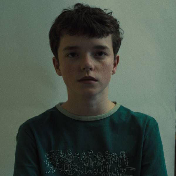 Das Bild zeigt eine Szene aus der britischen Netflix-Produktion "Adolescence" mit Jamie Miller, gespielt von Owen Cooper. Foto: -/Netflix/dpa