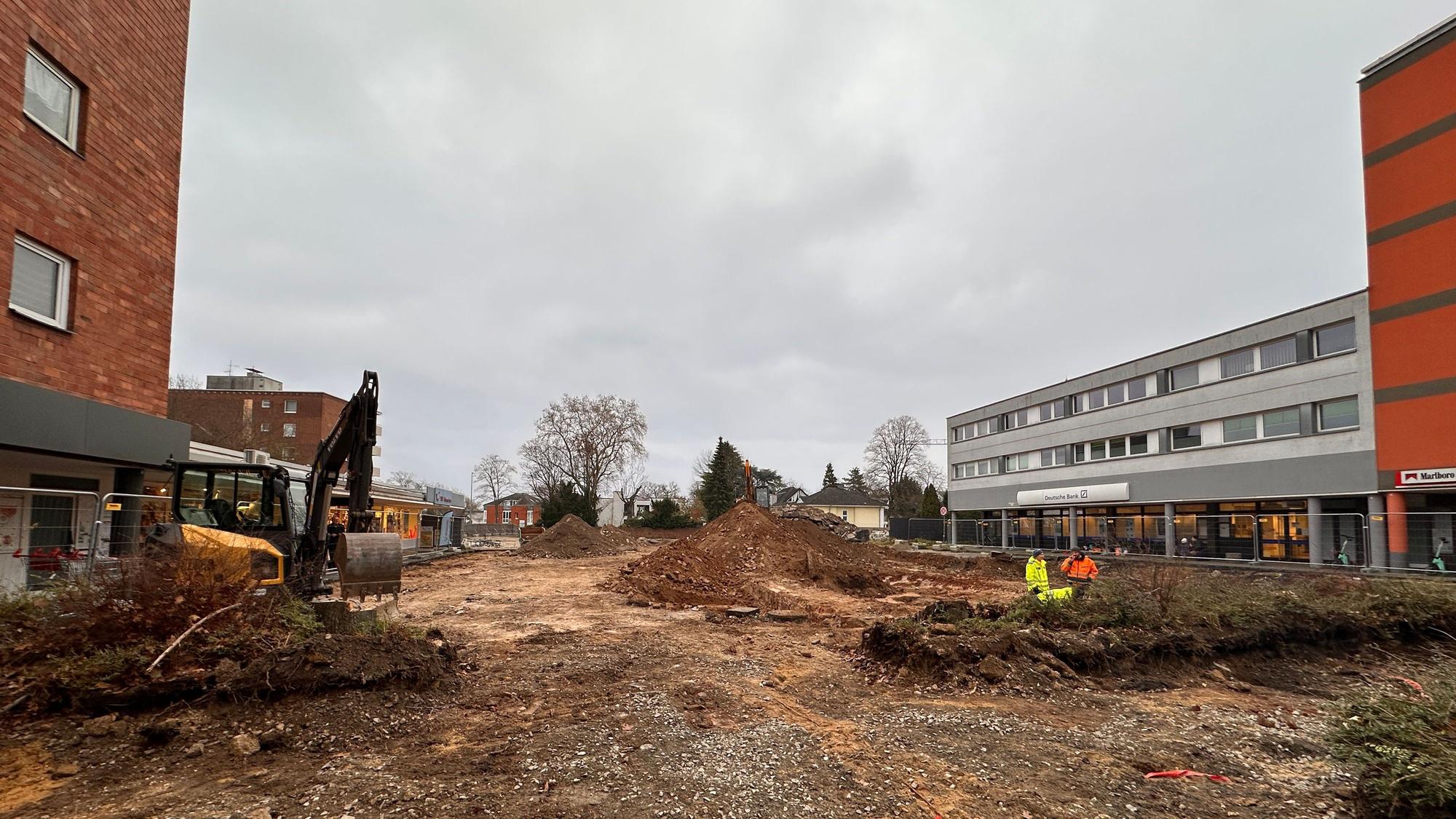 Baustelle Bezirksrathaus Rodenkirchen