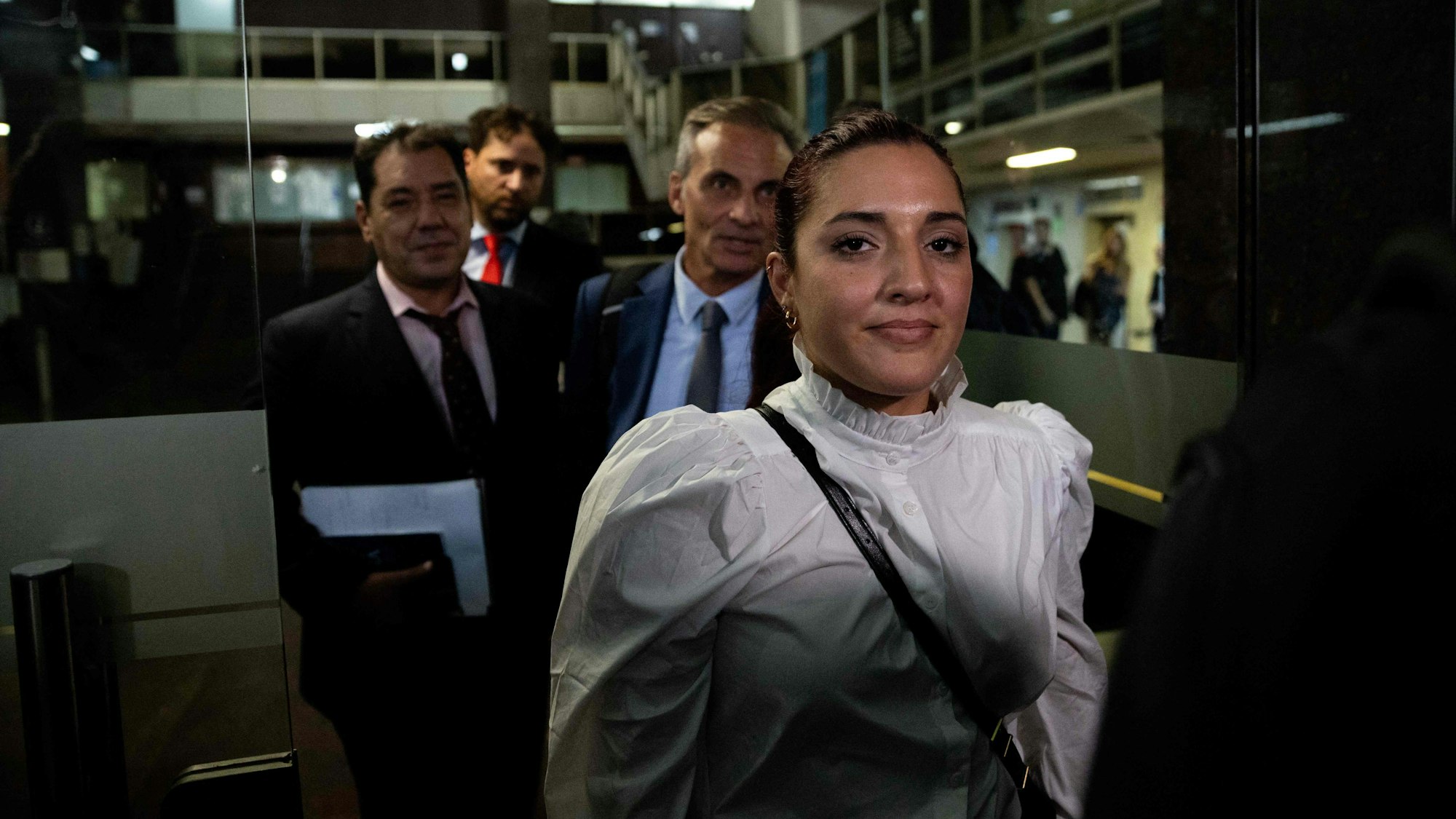 Jana Maradona, die Tochter von Diego Maradona, wollte die Details zum Tod ihres Vaters im Gericht nicht anhören.