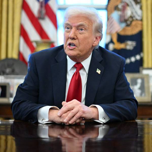 US-Präsident Donald Trump im Weißen Haus. (Archivbild)