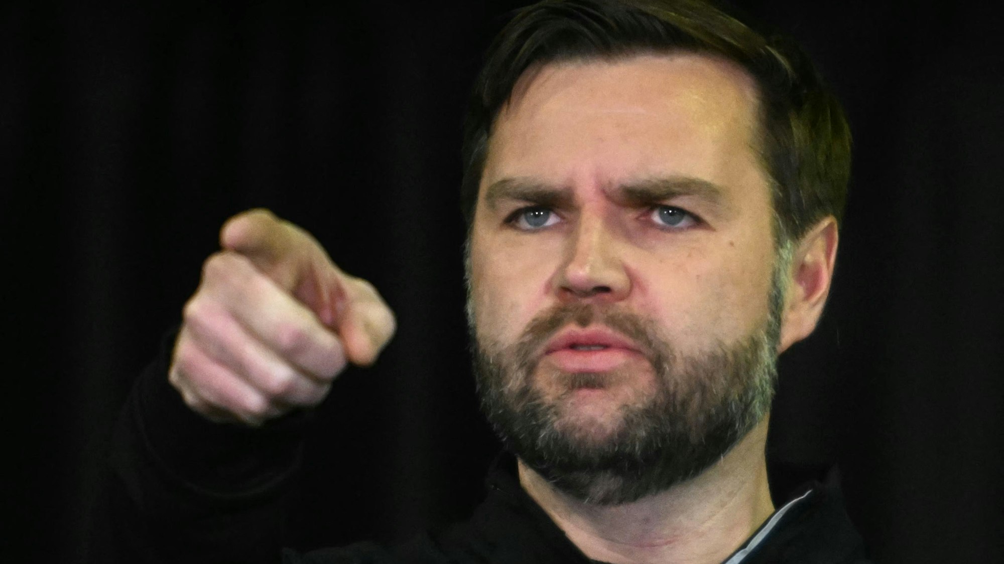 US-Vizepräsident J.D. Vance bei seinem Besuch in der US-Basis Pituffik auf Grönland. (Archivbild)