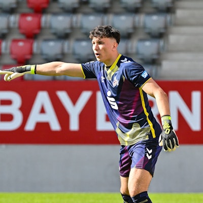 DFB U19-Nachwuchsliga Hauptrunde: FC Bayern München U19 - 1. FC Köln U19 09.03.2025 im Bild Mikolaj MARUTZKI 1. FC Kolen U19 12 / Einzelfoto / Freisteller / A-Junioren Bundesliga: FC Bayern Muenchen U19 - 1. FC Koeln U19, FC Bayern Campus am 09.03.2025 *** DFB U19 Junior League main round FC Bayern München U19 1 FC Köln U19 09 03 2025 in the picture Mikolaj MARUTZKI 1 FC Kolen U19 12 single photo free plate A Junior Bundesliga FC Bayern Muenchen U19 1 FC Koeln U19, FC Bayern Campus on 09 03 2025 Copyright: xBEAUTIFULxSPORTS/Goldbergx