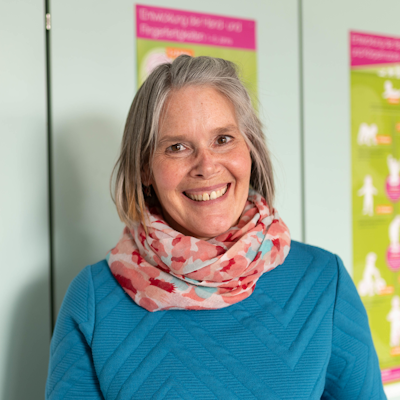 Das Foto zeigt Familienkinderkrankenschwester Karla Mertes.