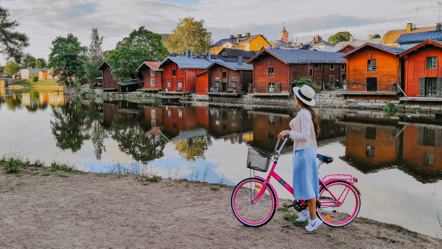 Bild von Porvoo, der zweitältesten Stadt Finnlands