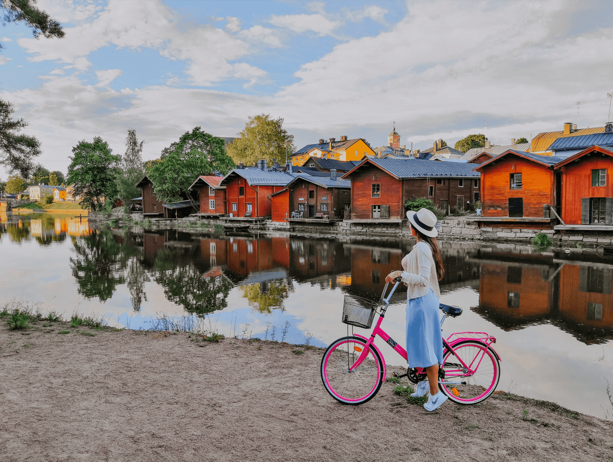 Bild von Porvoo, der zweitältesten Stadt Finnlands