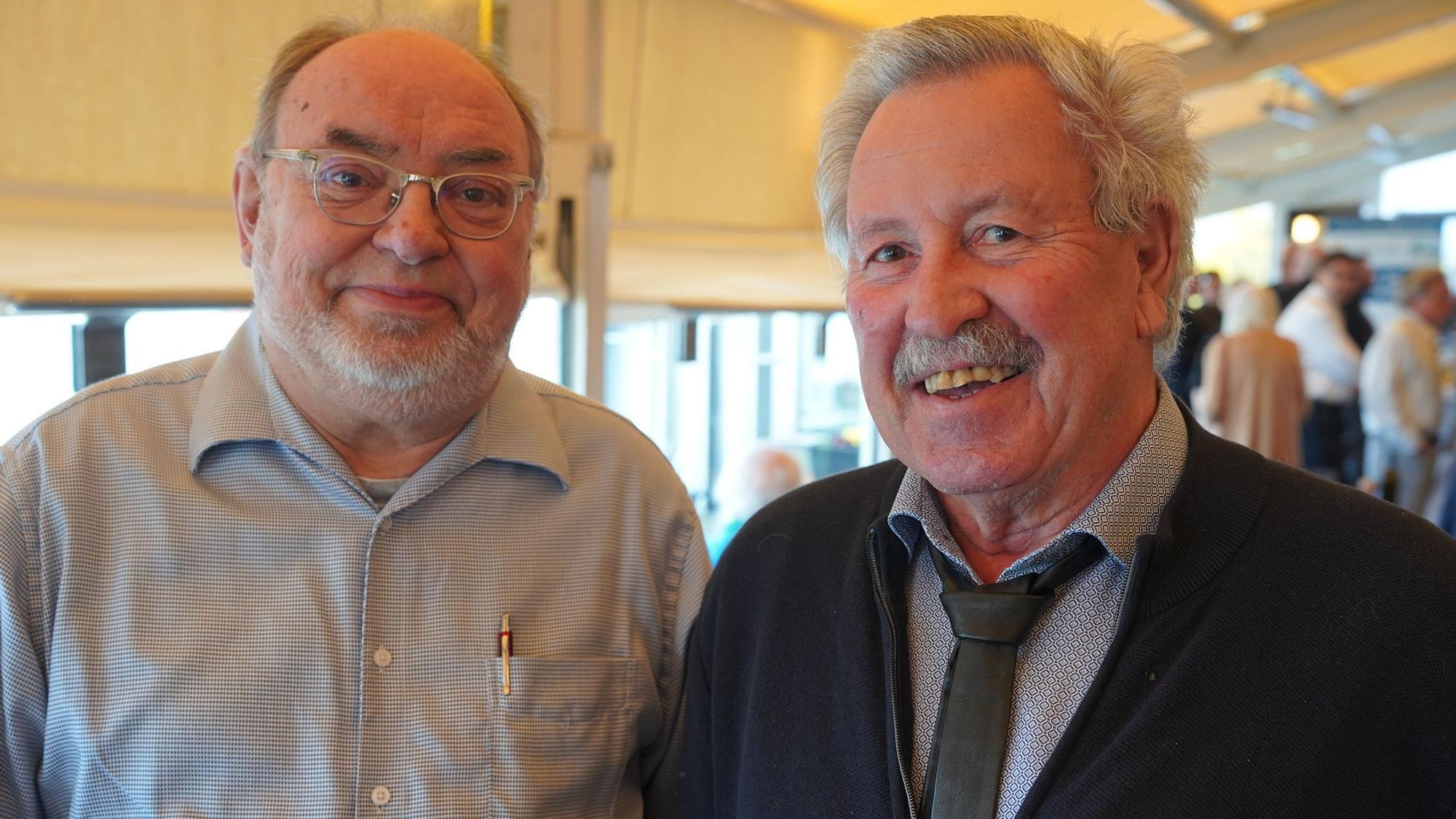 Udo Giesen (links) und sein Nachfolger Karl-Wilhelm Müller.
