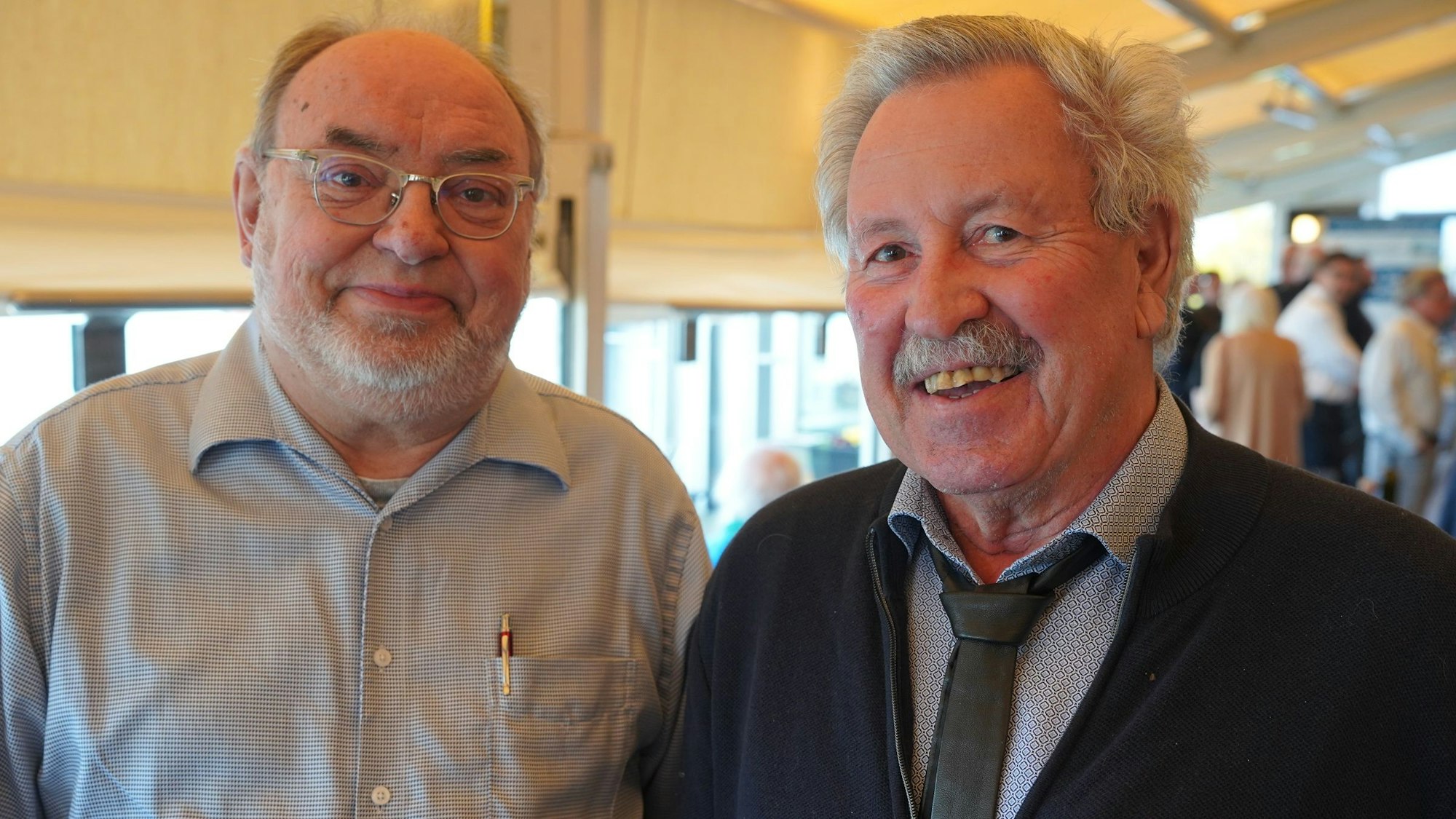 Udo Giesen (links) und sein Nachfolger Karl-Wilhelm Müller.