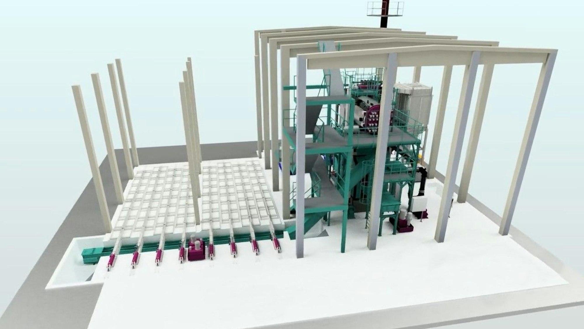 So soll das neue Heizkraftwerk aussehen.