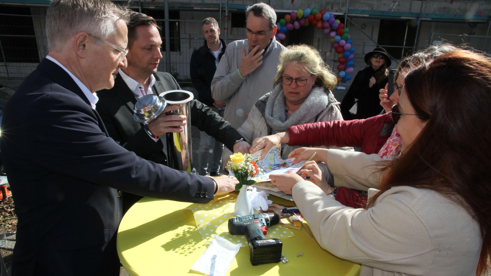 Grundsteinlegung für das neue inklusive Kinderheim Pauline von Mallincrodt