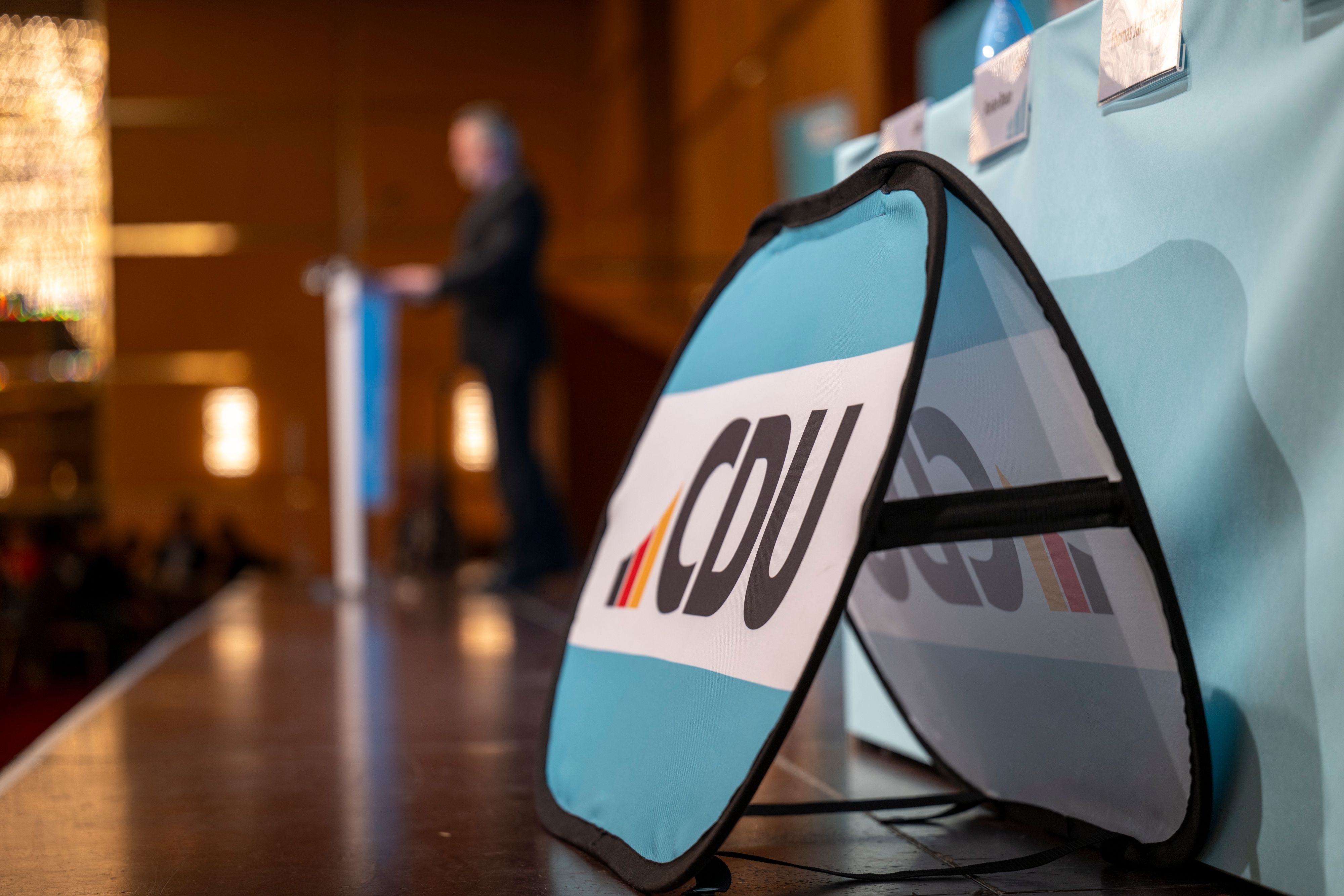 Das Bild zeigt die CDU-Mitgliederversammlung 2024.