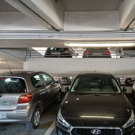 Parken in Siegburg, Parkhaus des ehemaligen Kaufhofs