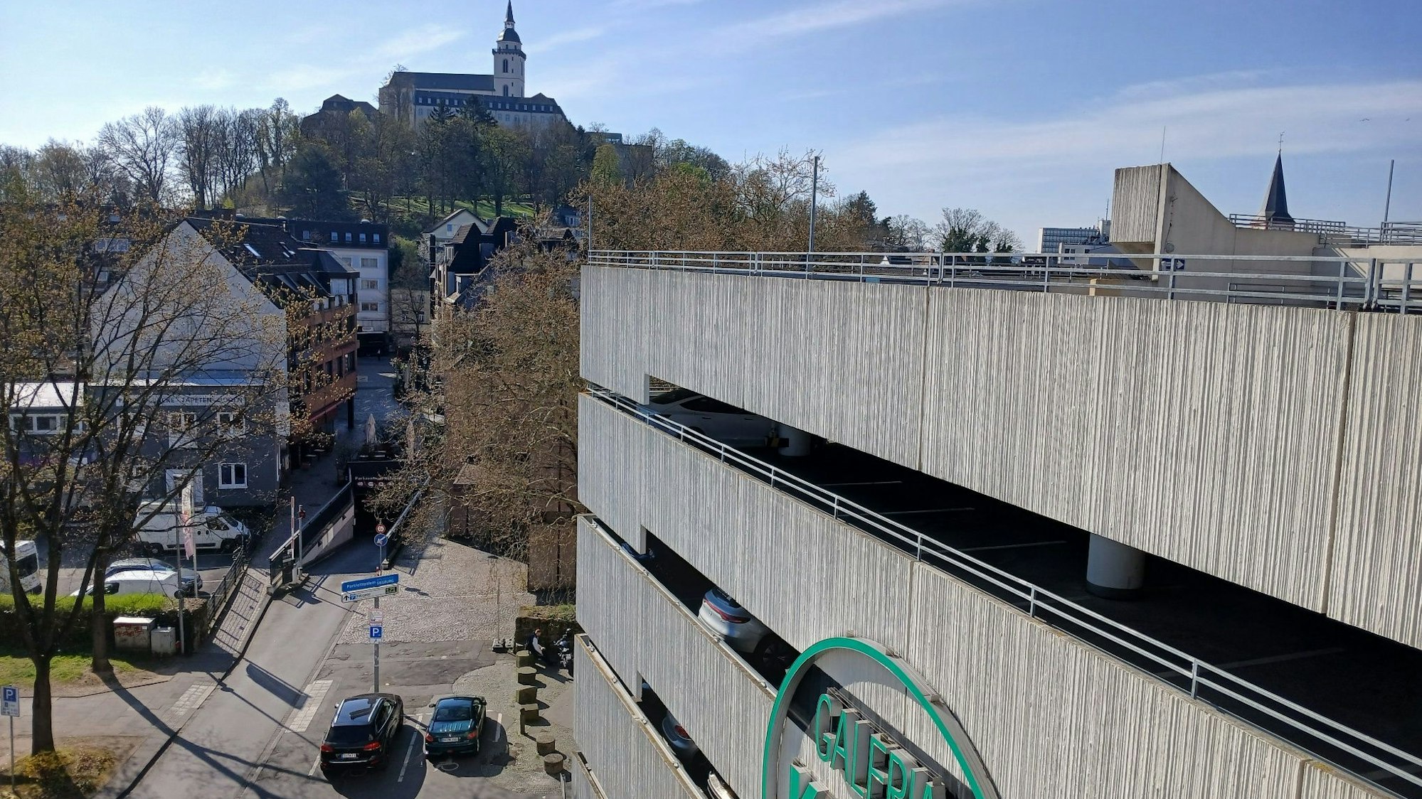 Parken in Siegburg, Parkhaus des ehemaligen Kaufhofs