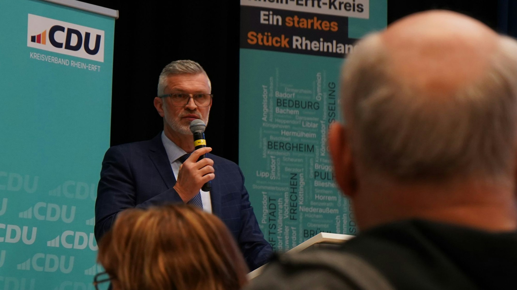 Das Foto zeigt den Bürgermeisterkandidaten der CDU, Harald Stingl.