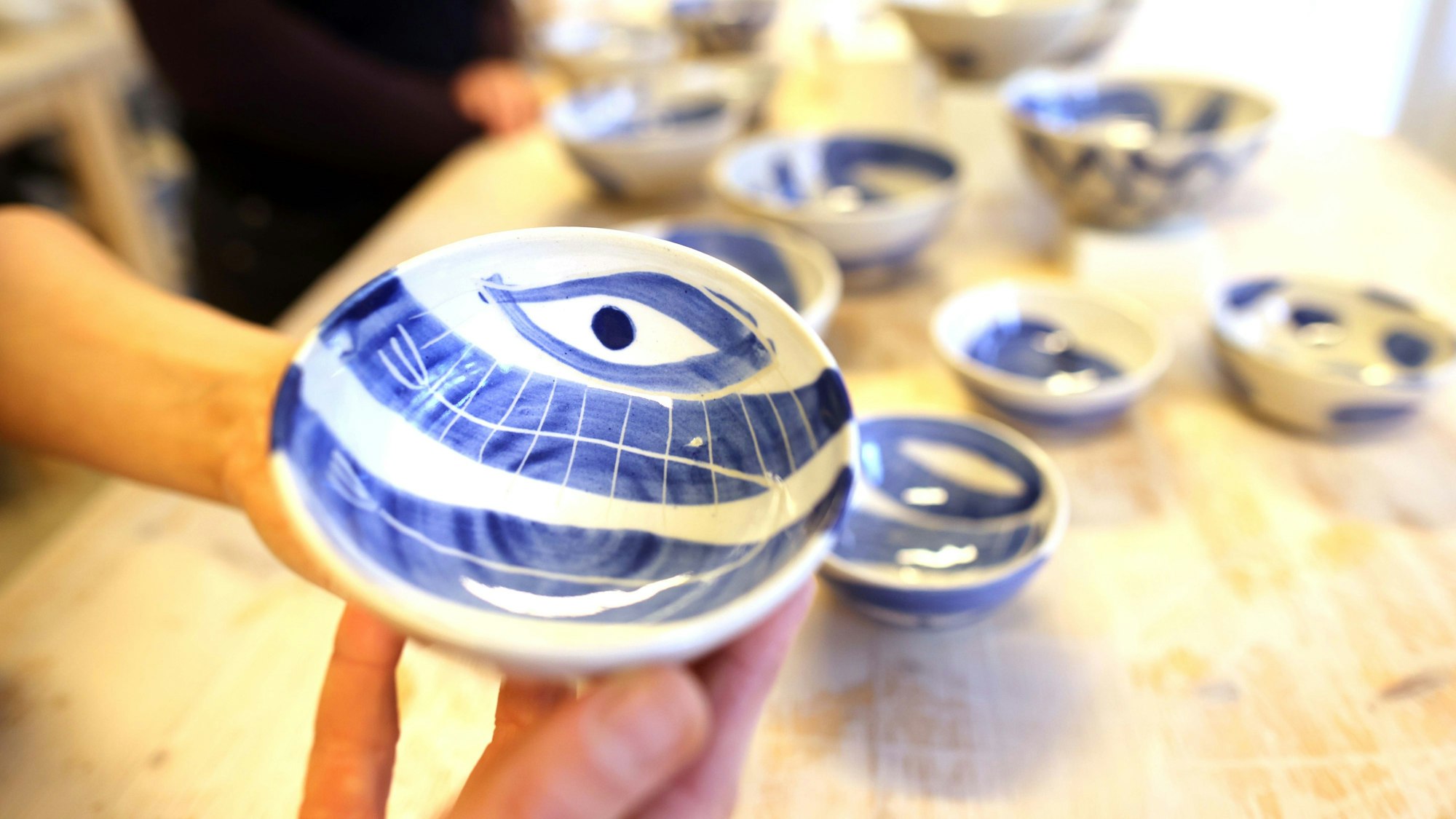 Die Werke sind allesamt Unikate.