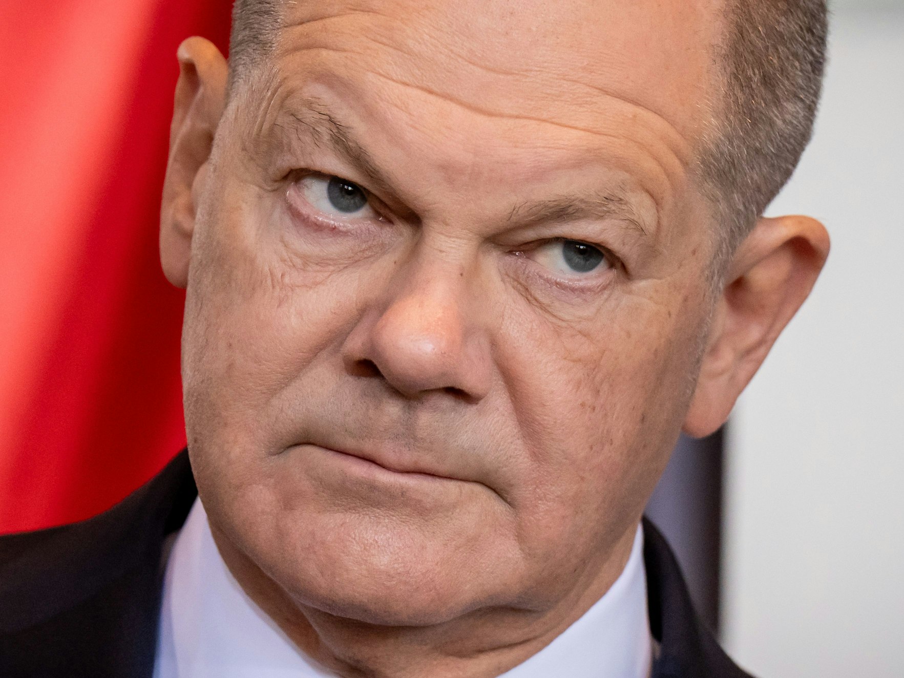 Bundeskanzler Olaf Scholz sieht Trumps Zollpaket als „Frontalangriff auf Welthandel“.